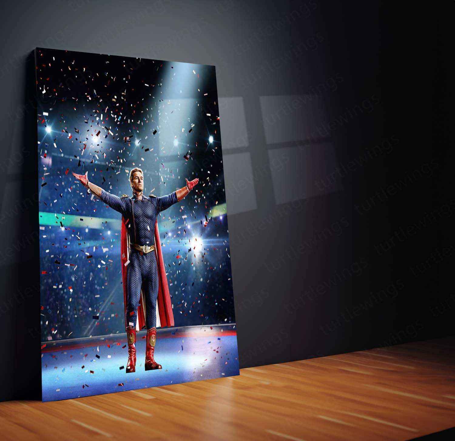 Homelander Metal Poster – The Boys Superhero Villain Wall Art | Power & Chaos Decor 4 - TURTLEWINGS