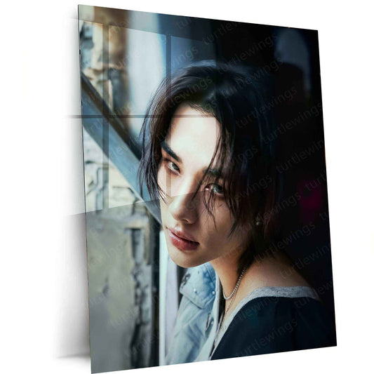 Hyunjin Metal Poster – Stray Kids Visual & Dance Icon Wall Art for STAYs - TURTLEWINGS
