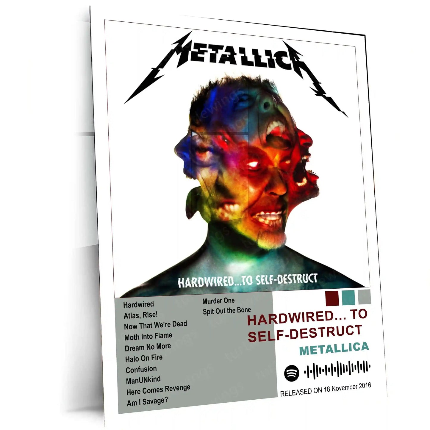 Metallica Complete Collection | Set of 11 | Set of 8 | Set of 4 | Album Posters Metal Frames Heavy Riffs. Legendary Albums. Thrash Metal History on Your Walls. - TURTLEWINGS