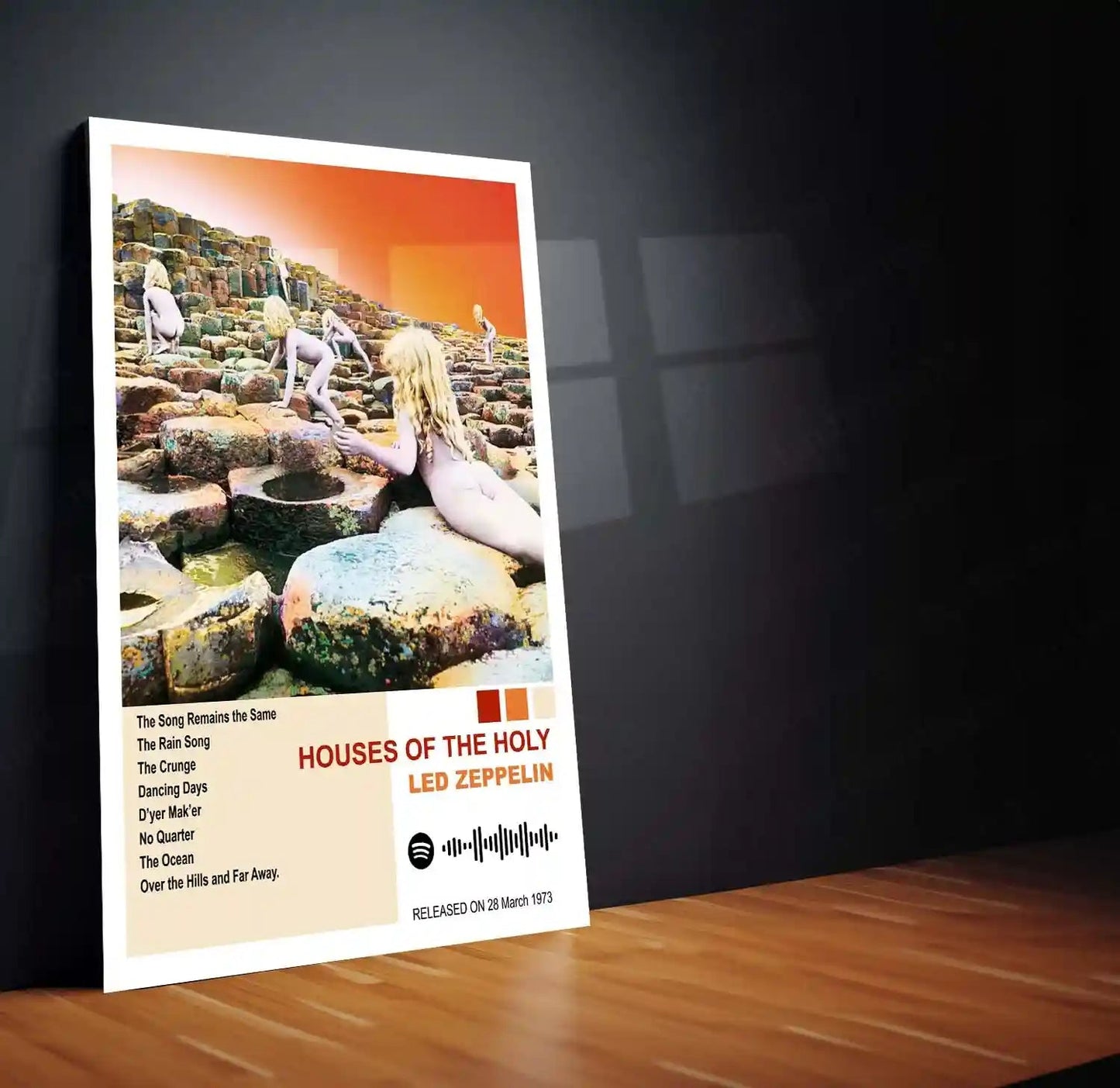 Led Zeppelin Complete Collection | Set of 13 | Set of 8 | Set of 4 | Album Posters Metal Frames Hard Rock Foundations. Blues Power. Timeless Legends. - TURTLEWINGS