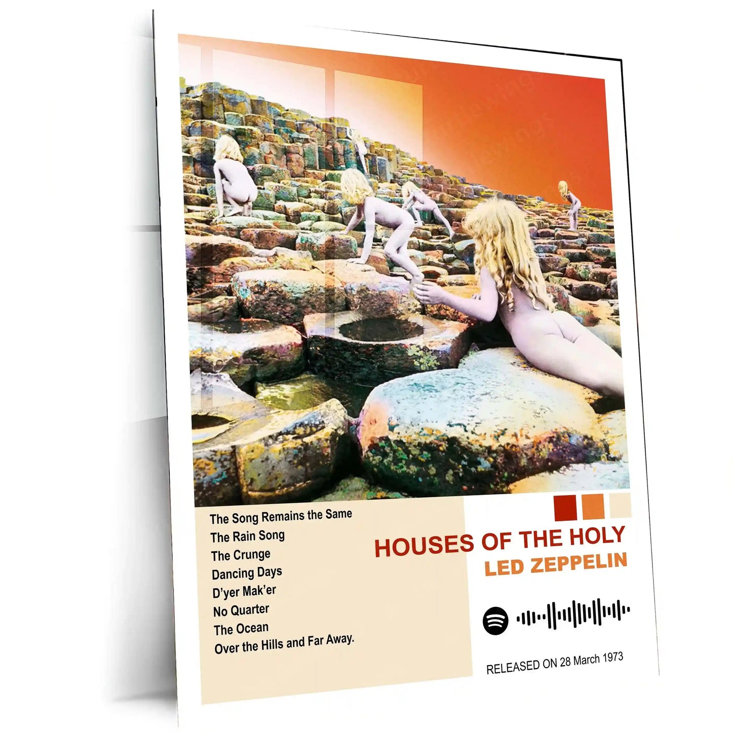 Led Zeppelin Complete Collection | Set of 13 | Set of 8 | Set of 4 | Album Posters Metal Frames Hard Rock Foundations. Blues Power. Timeless Legends. - TURTLEWINGS