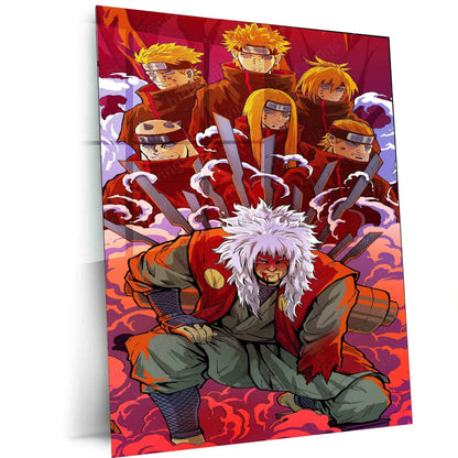 JIRAYA anime metal poster - TURTLEWINGS