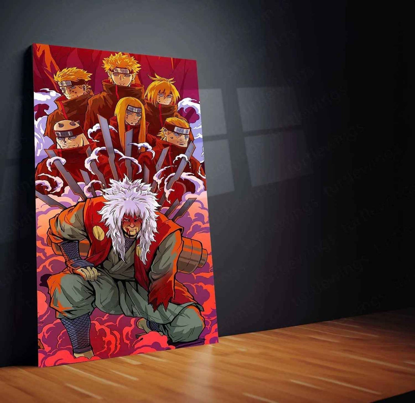 JIRAYA anime metal poster - TURTLEWINGS