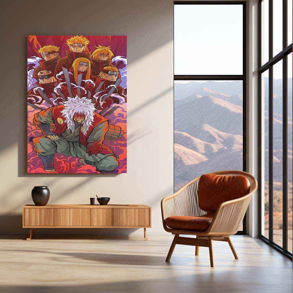 JIRAYA anime metal poster - TURTLEWINGS
