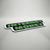 Internet Money Statement Floor Mat (3 mm Thick) | Bold Hustle Quote Cut-Out Flat Rug for Office, Gaming Room & Entrepreneur Decor