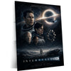 Interstellar – Beyond Time and Space | Sci-Fi Movie Metal Frame | Cosmic Space Wall Art by TurtleWings