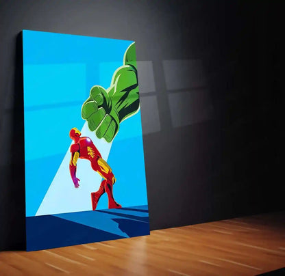 Marvel Metal Poster | Iron Man & Hulk – Marvel Metal Poster - TURTLEWINGS