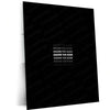 Quote Metal Poster | Ignore the Noise Metal Poster | Minimal Focus Quote Wall Art | Premium Motivational Metal Print