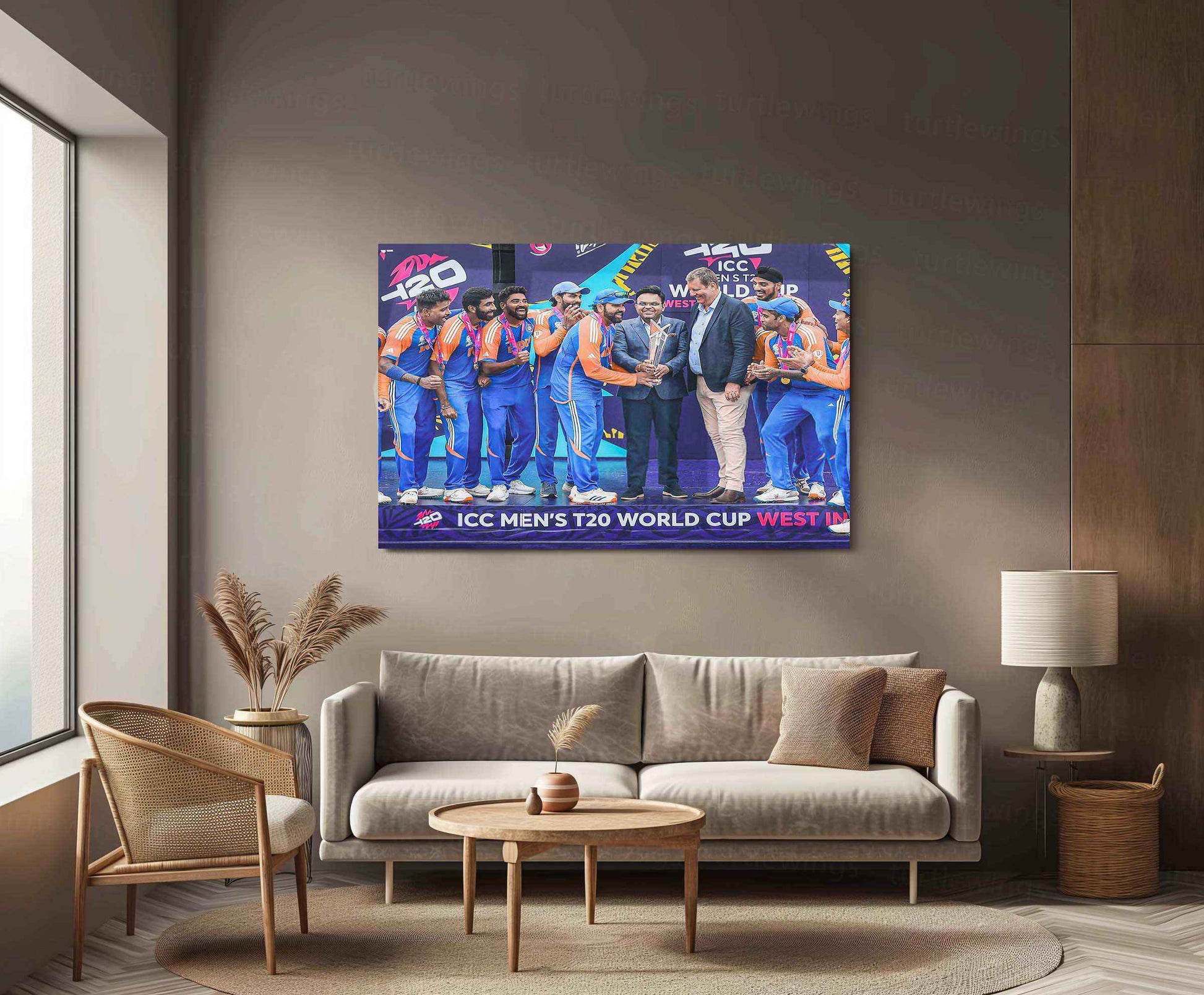 Indian Cricket Team Metal Poster – Glory, Passion & Legacy 3 - TURTLEWINGS