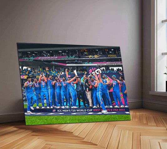 Indian Cricket Team Metal Poster – Glory, Passion & Legacy 4 - TURTLEWINGS