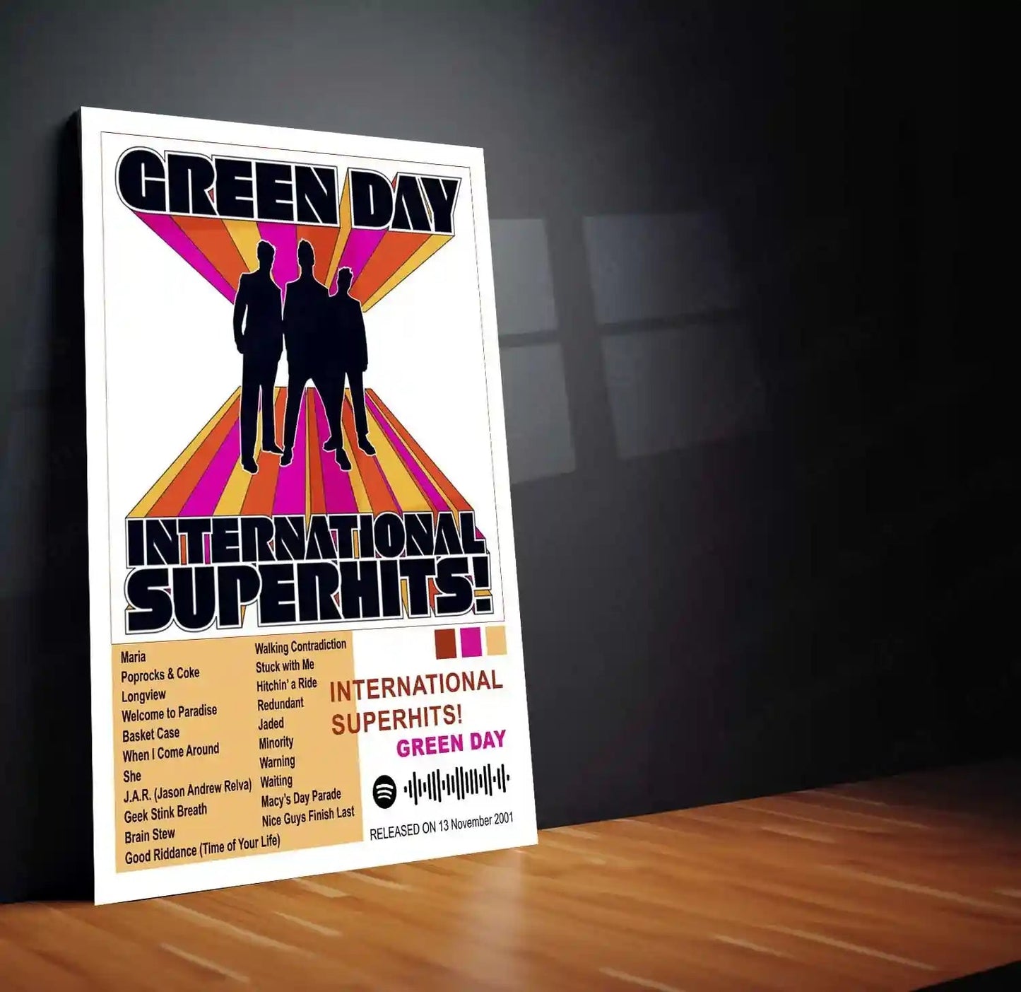 Green Day – Complete Album Collection | Set of 11 | Set of 8 | Set of 4 | Premium Metal Poster - TURTLEWINGS