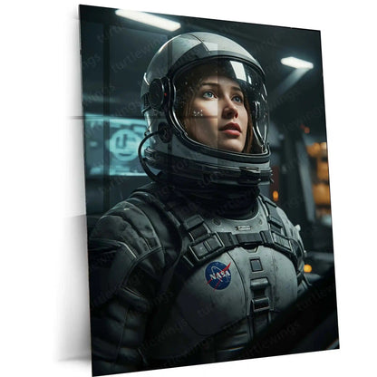 Movies Metal Poster | Interstellar Metal Poster | Epic Sci-Fi Space Movie Wall Art - TURTLEWINGS