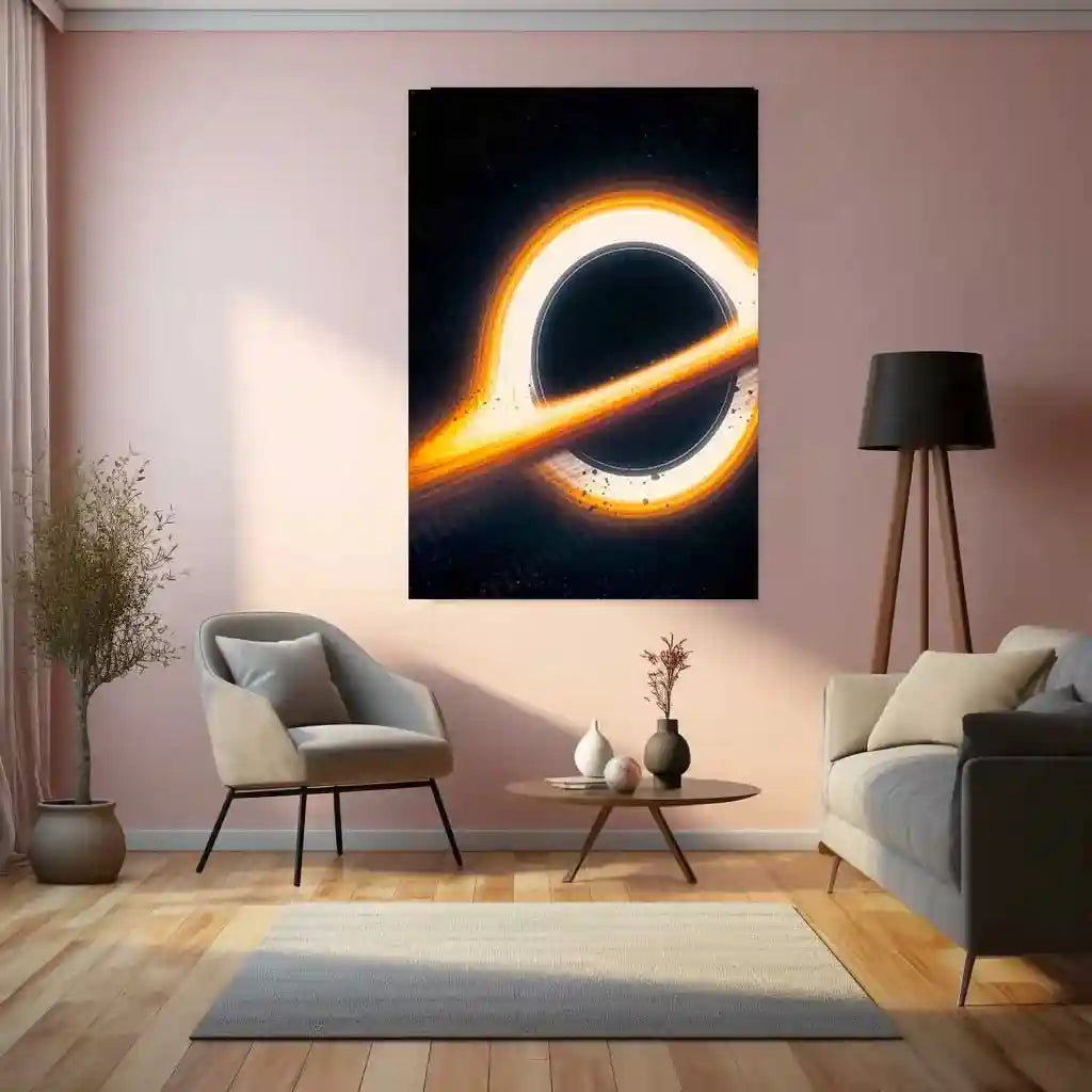 Movies Metal Poster | Interstellar Metal Poster | Epic Sci-Fi Space Movie Wall Art 3 - TURTLEWINGS