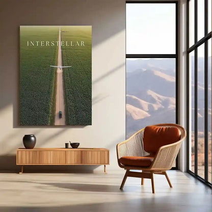Movies Metal Poster | Interstellar Metal Poster | Epic Sci-Fi Space Movie Wall Art 4 - TURTLEWINGS