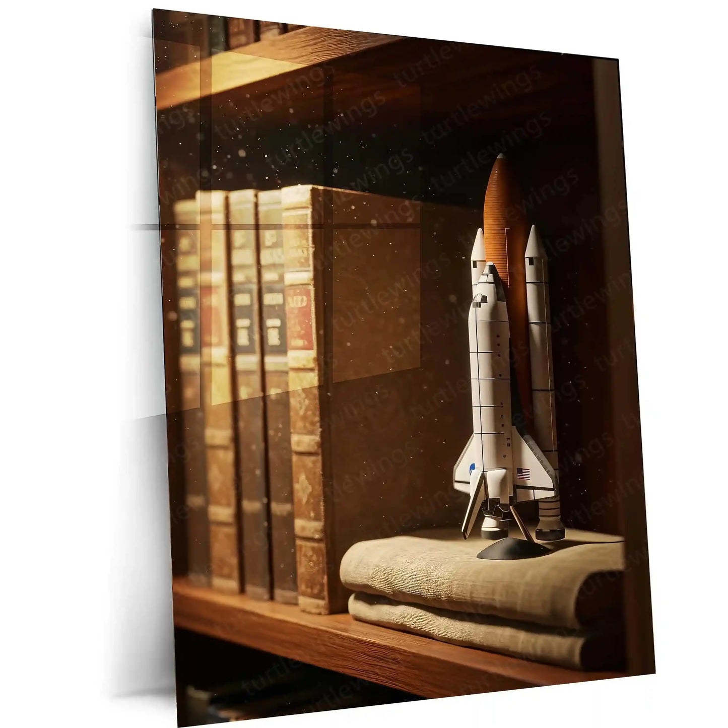 Movies Metal Poster | Interstellar Metal Poster | Epic Sci-Fi Space Movie Wall Art 5 - TURTLEWINGS