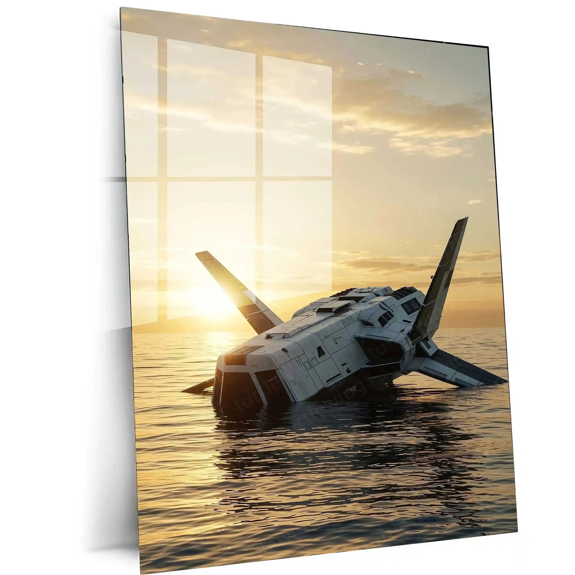 Movies Metal Poster | Interstellar Metal Poster | Epic Sci-Fi Space Movie Wall Art 6 - TURTLEWINGS