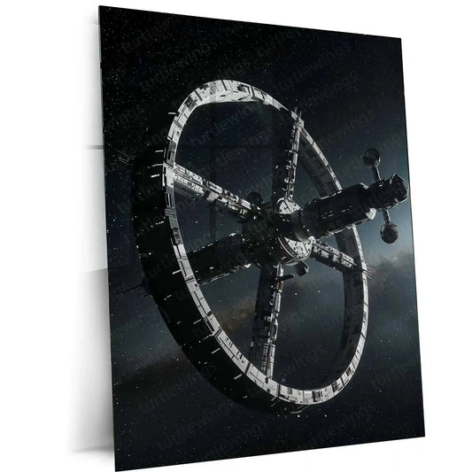 Movies Metal Poster | Interstellar Metal Poster | Epic Sci-Fi Space Movie Wall Art 7 - TURTLEWINGS