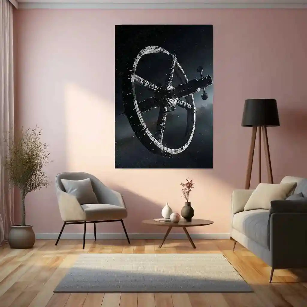Movies Metal Poster | Interstellar Metal Poster | Epic Sci-Fi Space Movie Wall Art 7 - TURTLEWINGS