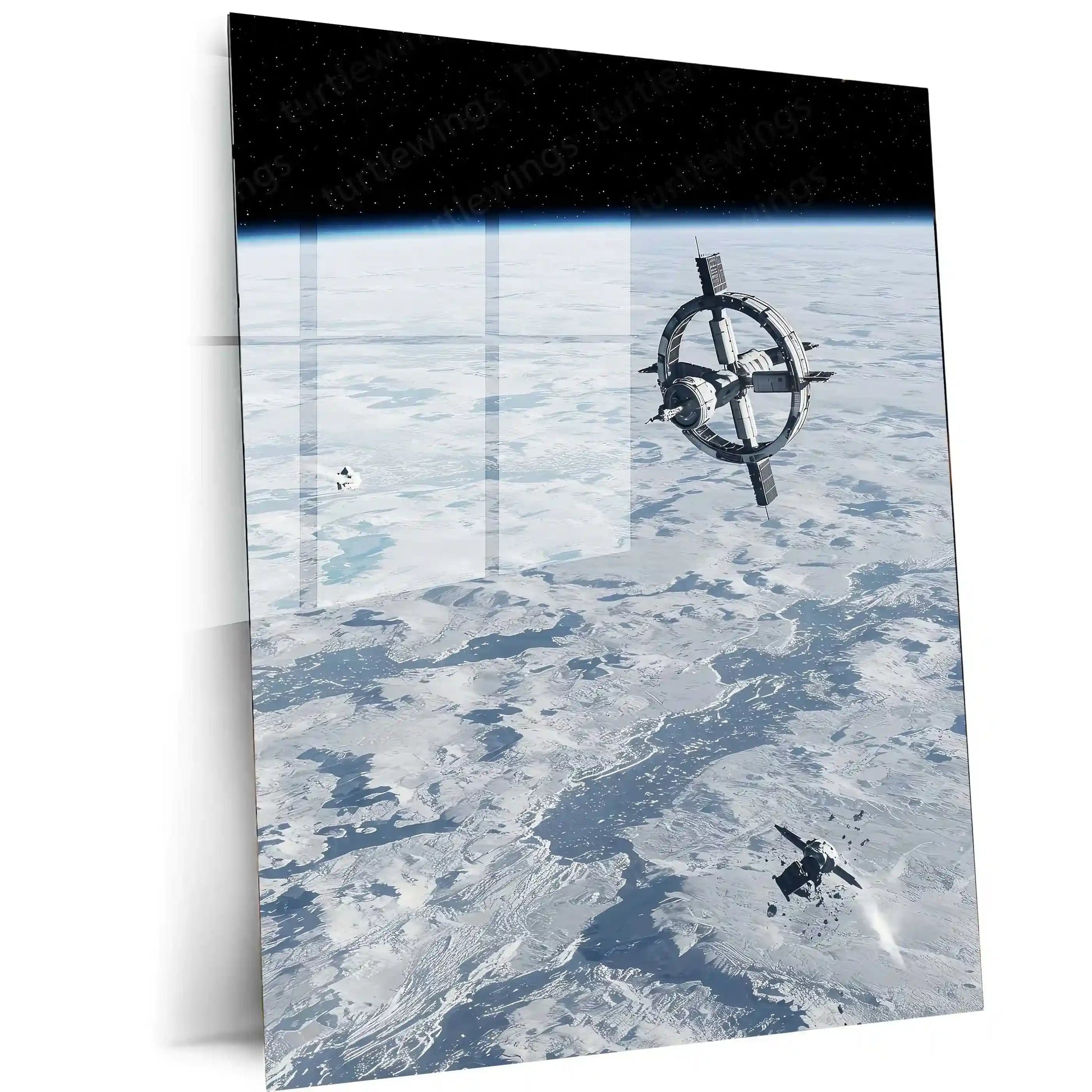 Movies Metal Poster | Interstellar Metal Poster | Epic Sci-Fi Space Movie Wall Art 8 - TURTLEWINGS