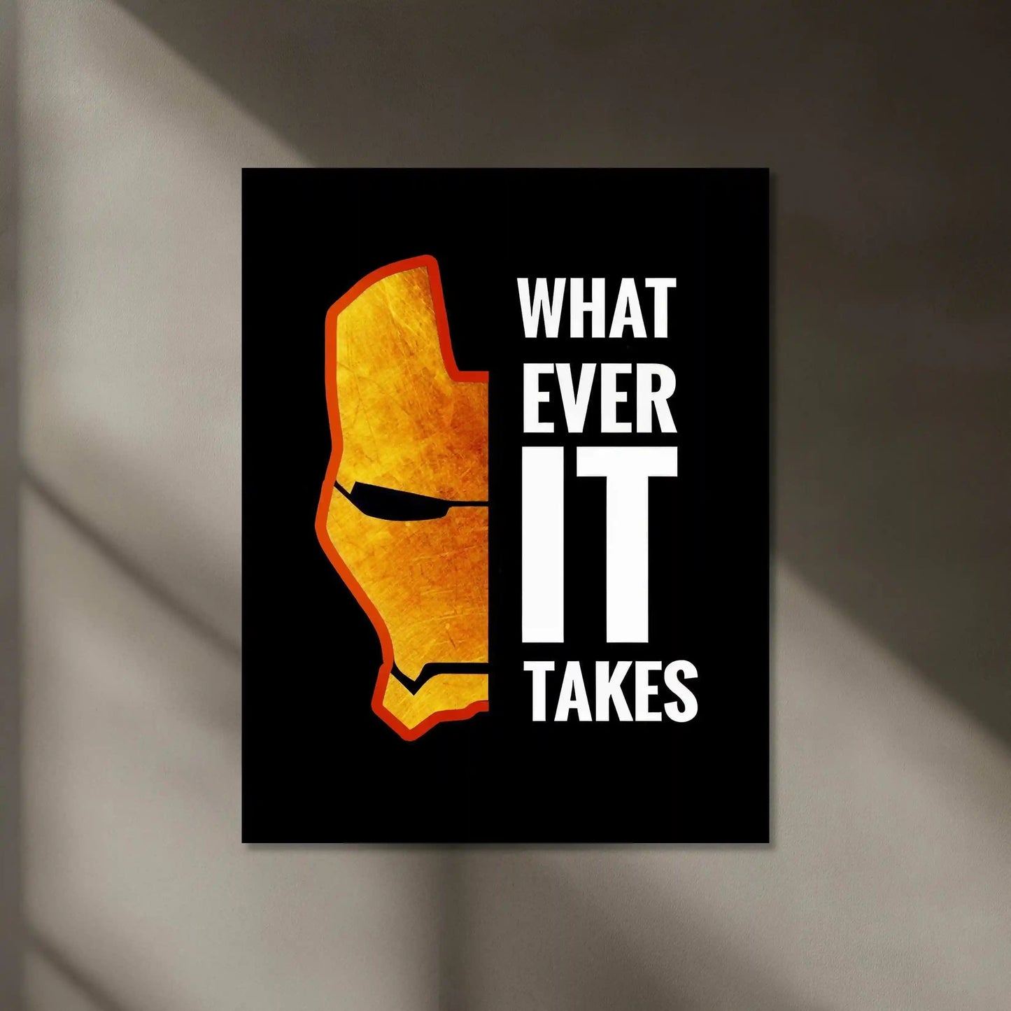 Iron Man Neon LED Metal Poster â Iconic Marvel Superhero Wall Art - TURTLEWINGS