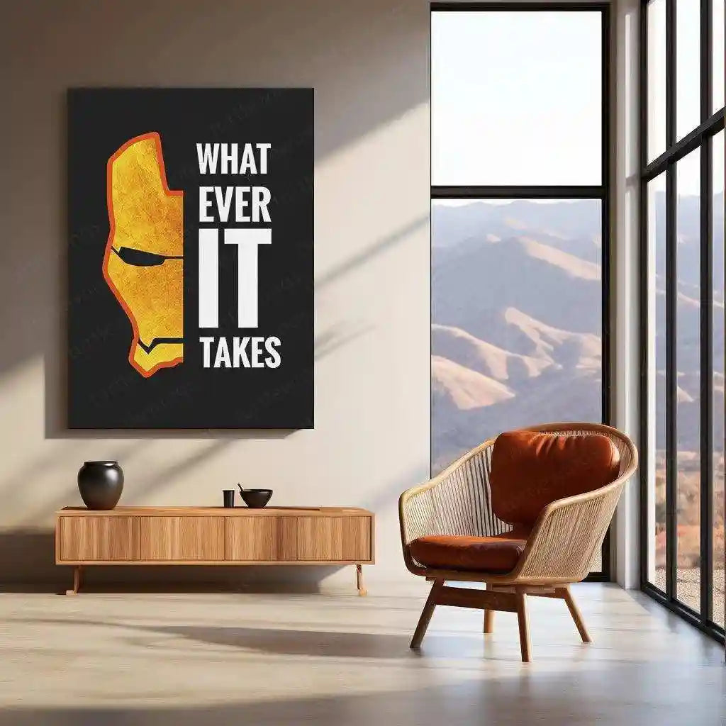 Iron Man Neon LED Metal Poster â Iconic Marvel Superhero Wall Art - TURTLEWINGS