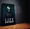 Joker 'Life ' Quoted Metal Poster - TURTLEWINGS