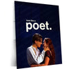 Quote Metal Poster | Jack & Rose | “Love Like a Poet.” | Timeless Romance Metal Poster