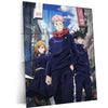 Anime Metal Poster | Jujutsu Kaisen Metal Poster – Cursed Energy Awakened