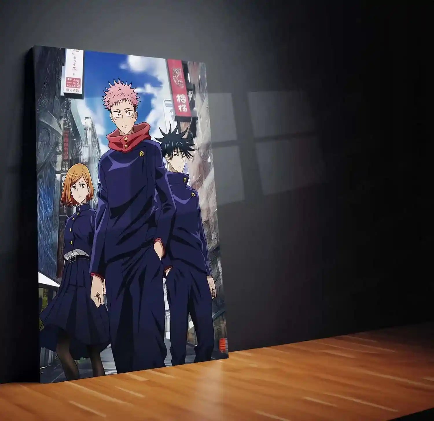 Anime Metal Poster | Jujutsu Kaisen Metal Poster – Cursed Energy Awakened - TURTLEWINGS