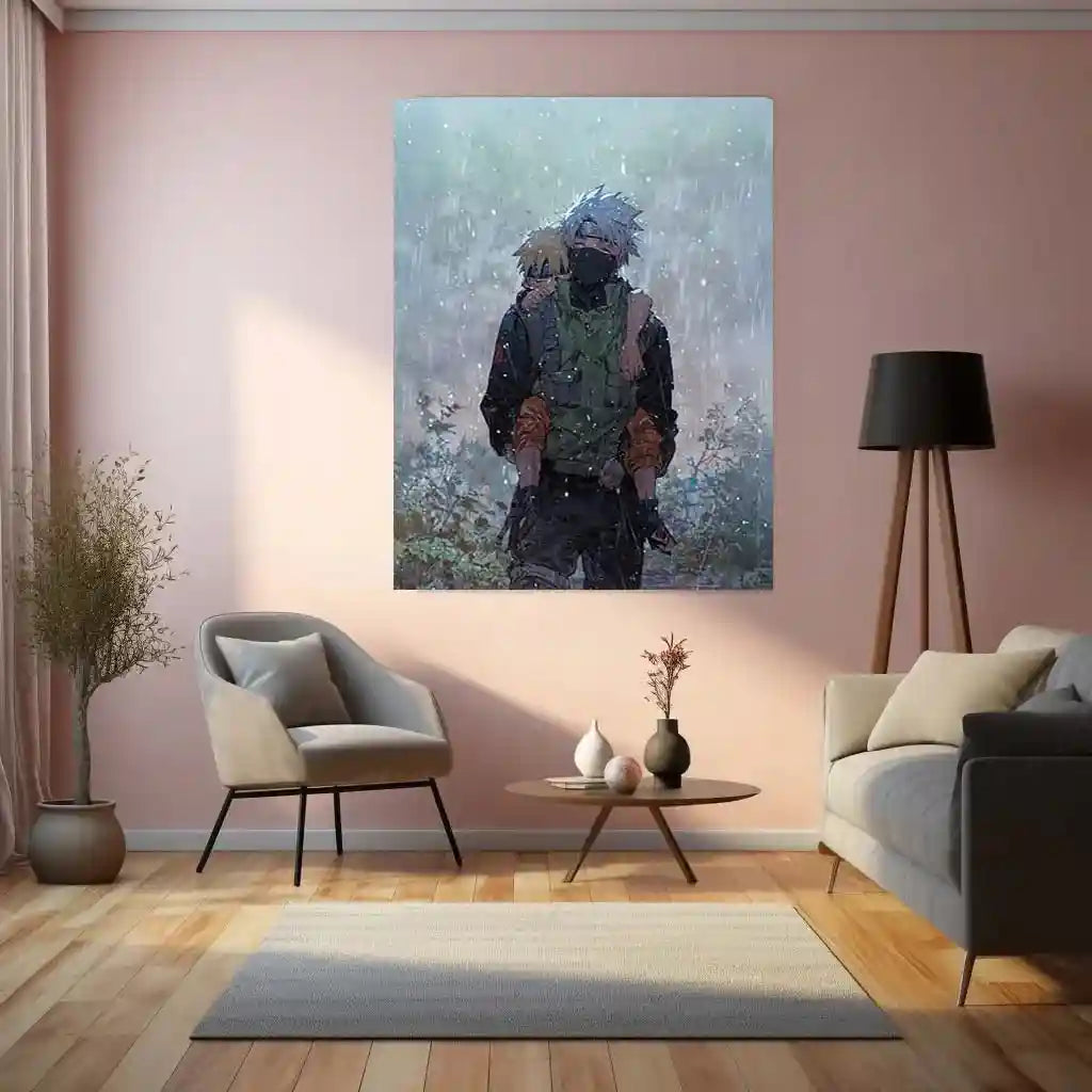 Anime Metal Poster | Kakashi Hatake – Naruto Metal Poster 01 - TURTLEWINGS