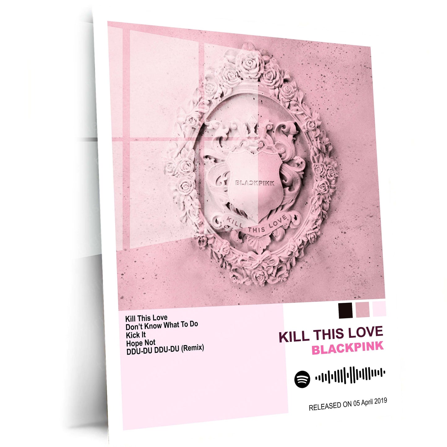 BLACKPINK – Complete Album Collection | Set of 8 | Set of 4 | Premium Metal Poster Set