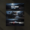 Motivational Metal Poster – Set of 3 | No Risk. No Koenigsegg. | Luxury Hustle Wall Art