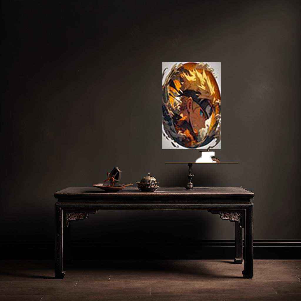 Kawaii Naruto Metal Poster | Cute Anime Wall Art | Adorable Ninja Aesthetic - TURTLEWINGS