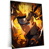 Kawaii Naruto Metal Poster | Cute Anime Wall Art | Adorable Ninja Aesthetic 2