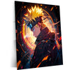 Kawaii Naruto Metal Poster | Cute Anime Wall Art | Adorable Ninja Aesthetic 3