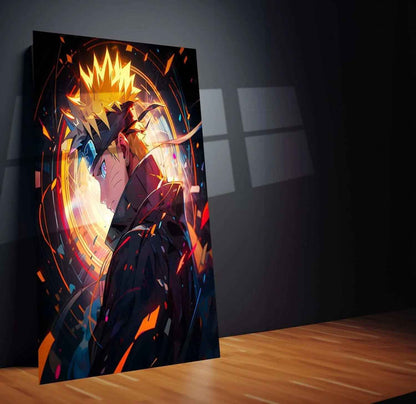 Kawaii Naruto Metal Poster | Cute Anime Wall Art | Adorable Ninja Aesthetic 3 - TURTLEWINGS