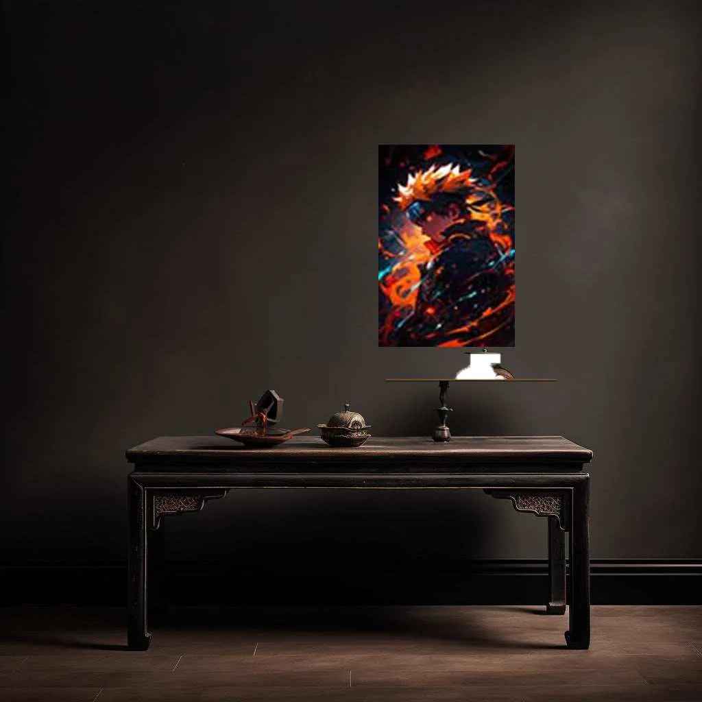 Kawaii Naruto Metal Poster | Cute Anime Wall Art | Adorable Ninja Aesthetic 8 - TURTLEWINGS