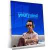 Quote Metal Poster | Kendall Roy – You Can Only Win When Your Mind Is Stronger Than Emotions | Motivational Metal Poster