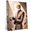 Anime Metal Poster | Kento Nanami Luxury Suit Metal Poster | Jujutsu Kaisen Anime Wall Art | Premium Character Metal Print