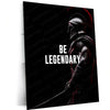 Leonidas I – Be Legendary | Spartan Warrior Motivation Metal Frame