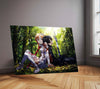 Anime Metal Poster | Kirito & Asuna Anime Metal Poster | Sword Art Online Wall Art