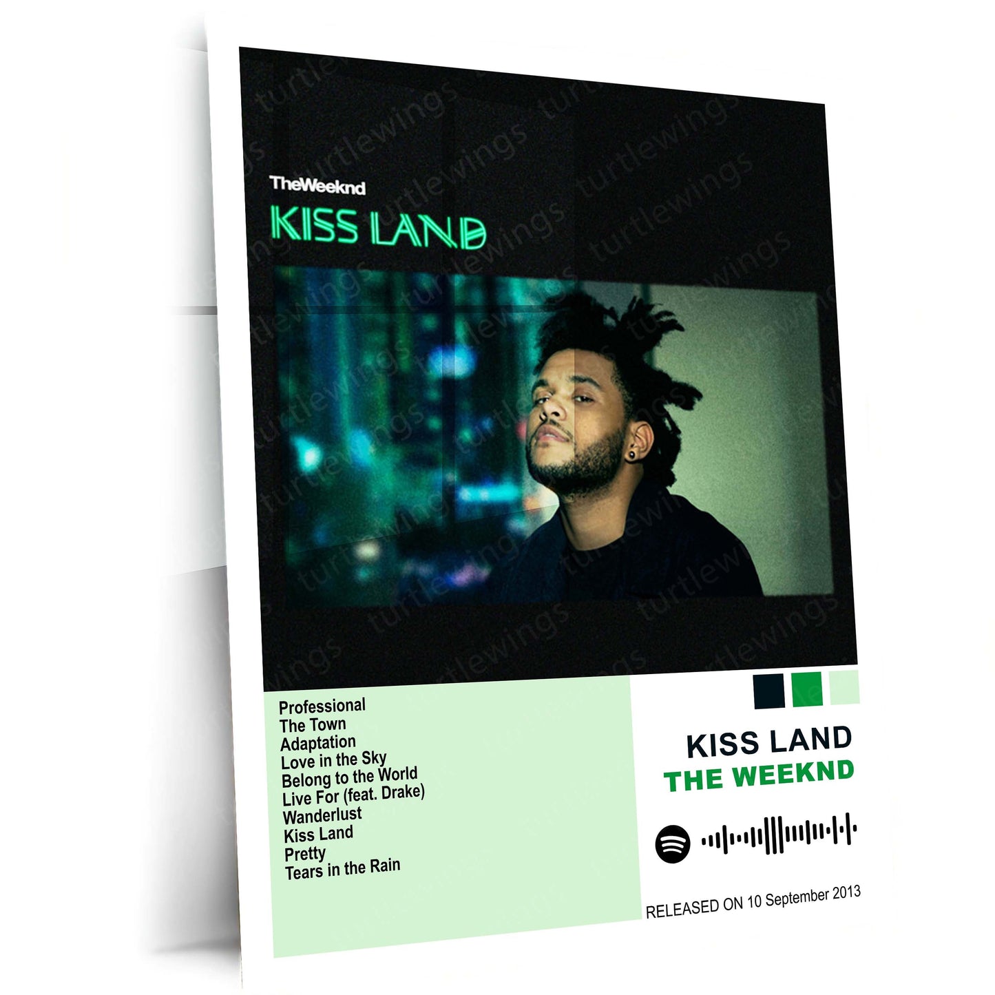 The Weeknd – Complete Album Collection | Set of 10 | Set of 8 | Set of 4 | Premium Metal Poster Set