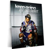Quote Metal Poster | Kobe Bryant – “keep going, life gets better.” Quote | Basketball Motivation Metal Frame Wall Art