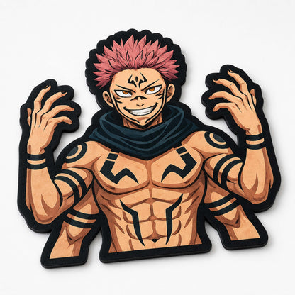 Tomura Shigaraki Cut-out Flat Rug | My Hero Academia Villain Anime Flat Rug | Premium MHA Gaming Room Decor