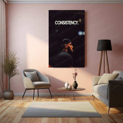 LeBron James Quote Metal Poster – Motivational Basketball Wall Art | - TURTLEWINGS