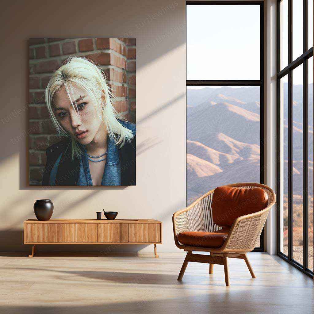 Lee Felix Metal Poster – Stray Kids Deep Voice & Dance Icon Wall Art for STAYs 2 - TURTLEWINGS