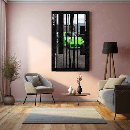 Porsche 911 GT3 RS (992) – Lime Green | Ultimate Track Machine - TURTLEWINGS