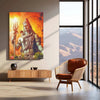 Lord Shiva Metal Poster – Mahadev Wall Art | Divine Hindu Spiritual Decor 4 - TURTLEWINGS