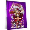 Anime Metal Poster | Luffy Gear All Metal Poster | One Piece Wall Art | Nika Transformation Anime Decor