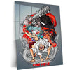 Anime Metal Poster | Luffy Gear Metal Poster | One Piece Wall Art | Nika Transformation Anime Decor (Copy)
